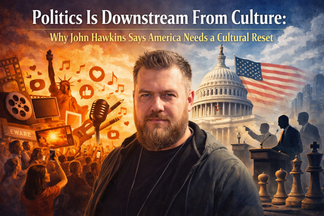 Politics Is Downstream From Culture: Why John Hawkins Says America Needs a Cultural Reset politics is downstream from culture