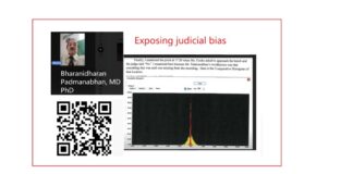 Judicial Bias: Dr. Bharani Padmanabhan Part II; The Courts Purposefully Ignore an Emergency?