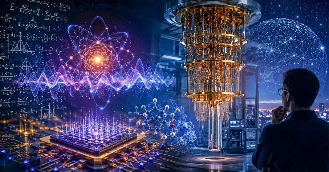 Quantum computingโs quantum leap Futuristic-quantum-research-lab-concept