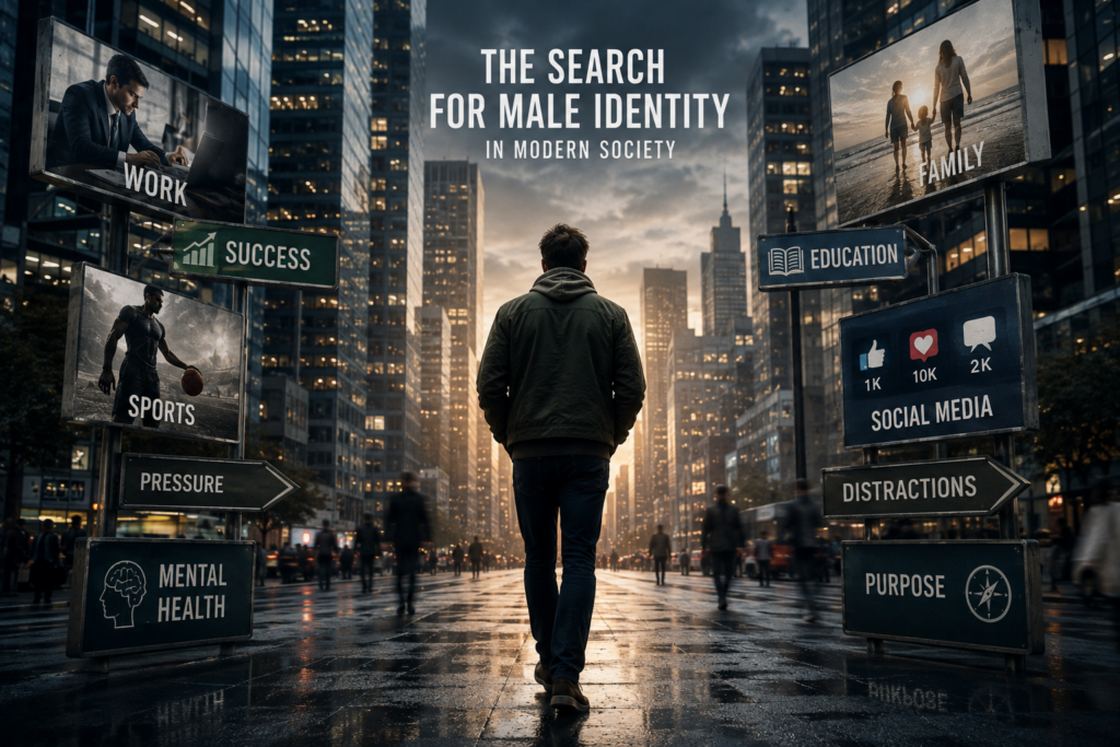 James Nuzzo on Men’s Health and Why Men’s Spaces Disappear 14 Man searching for identity and belonging in modern society