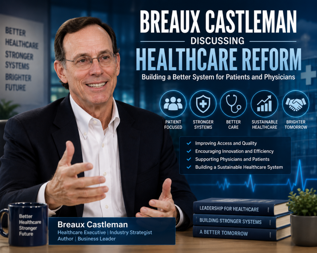 Breaux Castleman discussing healthcare reform