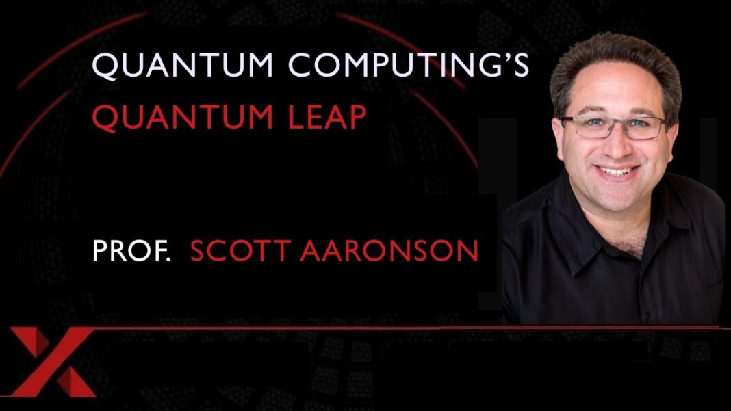 Quantum Computing: Scott Aaronson on the Quantum Leap Scott Aaronson explaining quantum computing, qubits and quantum advantage